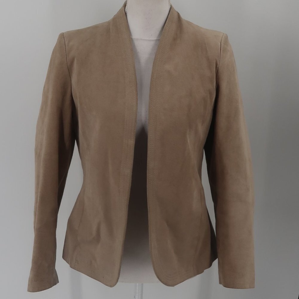 Deerskin Trading Post Genuine Leather Coat/Blazer Size Small
